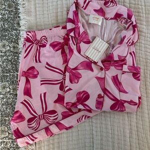In My Sundays Bubblegum Bows Pajamas